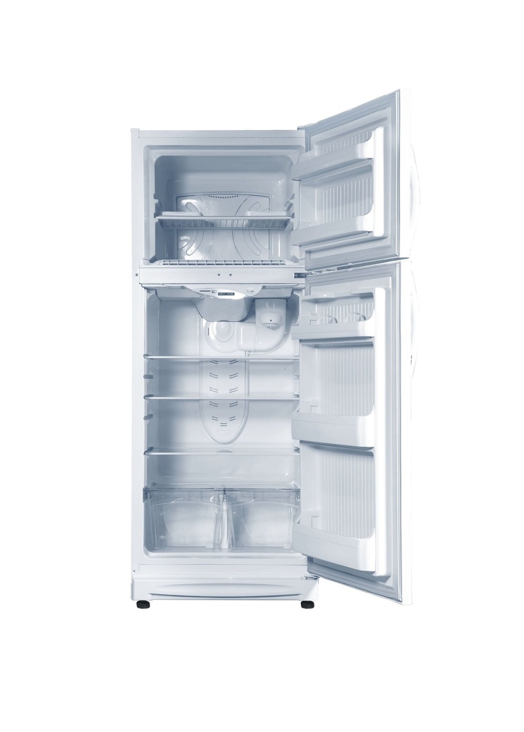 TN1507 - ALHAFEZ Air-cooling fridge, white, mesh shelves - 1
